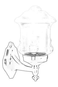 Настенный светильник Opviq, черный