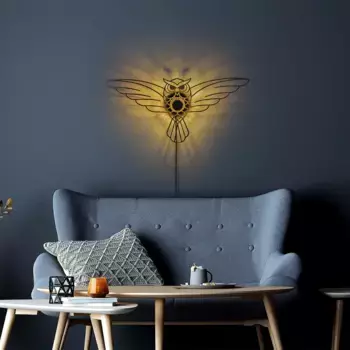 Настенный светильник Opviq, черный