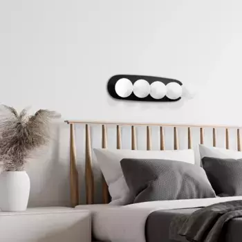 Настенный светильник Opviq, черный