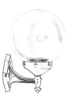 Настенный светильник Opviq, черный