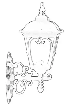 Настенный светильник Opviq, черный