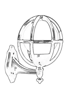 Настенный светильник Opviq, черный