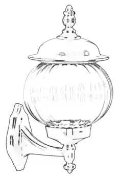 Настенный светильник Opviq, черный