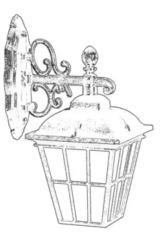 Настенный светильник Opviq, коричневый