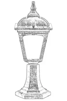 Настенный светильник Opviq, коричневый