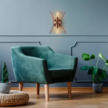 Настенный светильник Opviq, медный