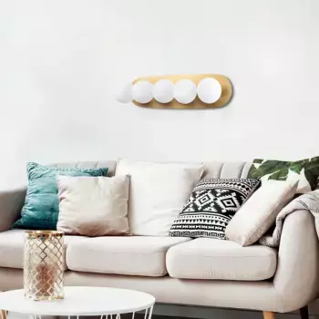 Настенный светильник Opviq, золотой