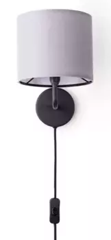 Настенный светильник Paco Home Uni Color E14, серый