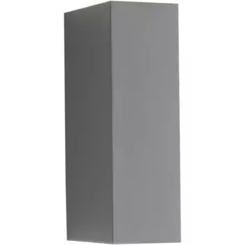 Настенный светильник Paul Neuhaus «BLOCK», 2 лампочки, источник света Светодиодная панель | Постоянно встроенный светодиод, светодиод, IP54, серый