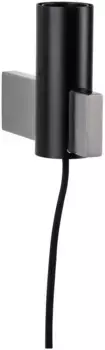 Настенный светильник Paulmann "Aik", 1 лампочка, лампочка E27 | без лампочки, Е27 4,5 см, Высота: 12 см, черный