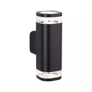 Настенный светильник Paulmann для наружного освещения "Column IP44 80x112mm max. 20W 230V антрацит, алюминий", 2 лампочки, лампа GU10 | без лампочек, устойчив к морской воде Высота: 22,3 см, цвет anthrazit