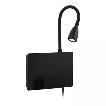 Настенный светильник Paulmann Halina, черный