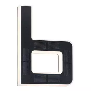 Настенный светильник Paulmann Hausnummer B, черный