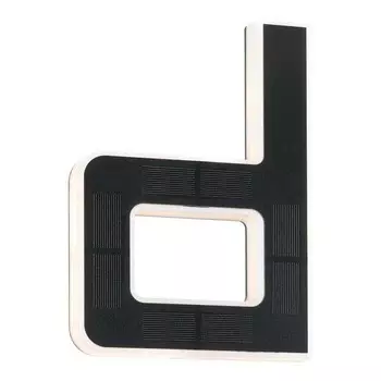 Настенный светильник Paulmann Hausnummer D, черный