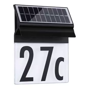 Настенный светильник Paulmann Housenumber, черный