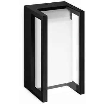 Настенный светильник Philips Pyrona, черно-белый