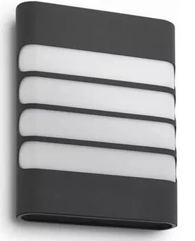 Настенный светильник Philips Racoon, антрацитовый