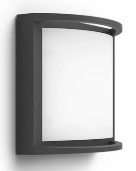 Настенный светильник Philips Samondra, антрацитовый