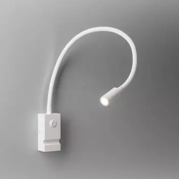 Настенный светильник Pip с подвижным светодиодным кронштейном для чтения, 190 лм, белый LICHT-TREND