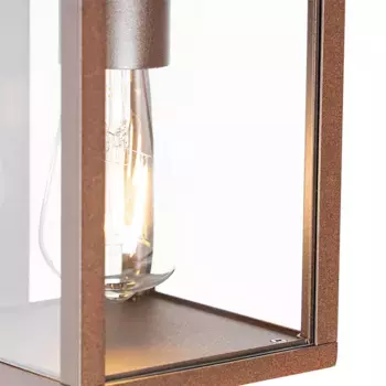 Настенный светильник QAZQA, коричневый