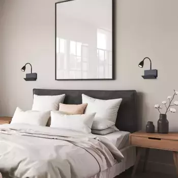 Настенный светильник Rabalux, черный