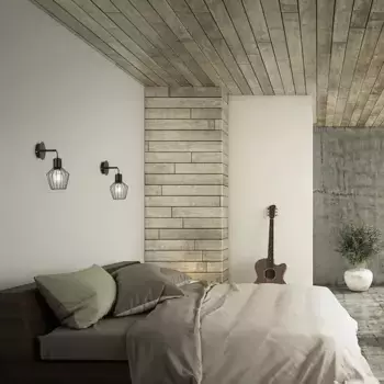 Настенный светильник Rabalux, черный