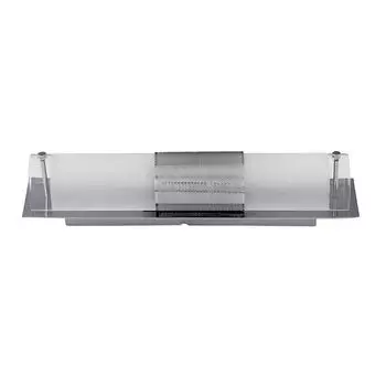 Настенный светильник Rabalux Periodic 2x E14 хром, прозрачный, матовое стекло