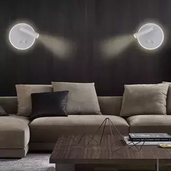 Настенный светильник Rosikey, белый