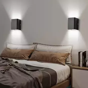 Настенный светильник Rosikey, черный