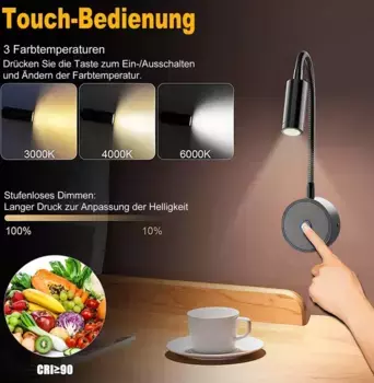 Настенный светильник Rosikey, черный