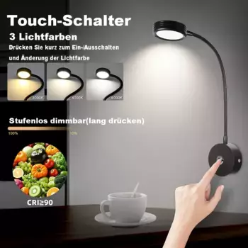 Настенный светильник Rosikey, черный