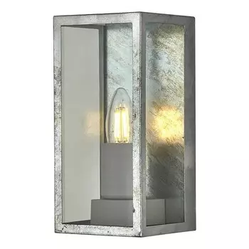 Настенный светильник searchlight Box II, серебряный