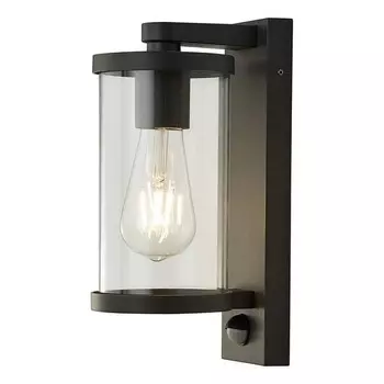 Настенный светильник searchlight Moltow 1-flammig, черный