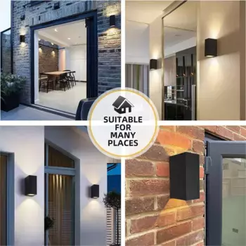 Настенный светильник SERBASIC, черный