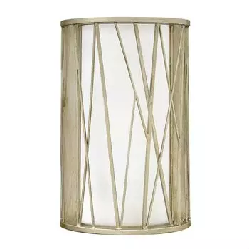 Настенный светильник, серебро и стекло, 1 лампочка Elstead Lighting