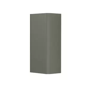 Настенный светильник серый вверх вниз современный GU10 металлический BERGEN Lighting настенный светильник для прихожей гостиной спальни Licht-Erlebnisse