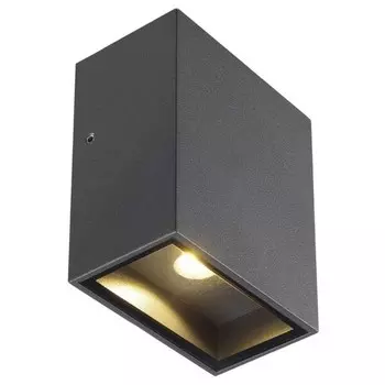 Настенный светильник SLV Quad, антрацитовый
