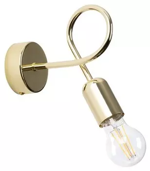 Настенный светильник Sollux Lightingn Supe, золотой