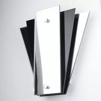 Настенный светильник Современные «Настенные светильники» Настенный светильник из черного стекла Гостиная Спальня Прихожая Licht-Erlebnisse