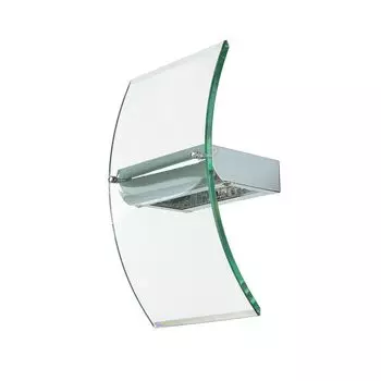 Настенный светильник, современный, для внутреннего освещения, со стеклом вверх вниз, высота: 29 см, настенный светильник непрямого света, лестница в коридоре Licht-Erlebnisse