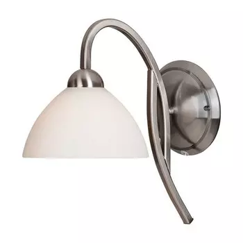 Настенный светильник Steinhauer Capri 1-flammig цвет nickel