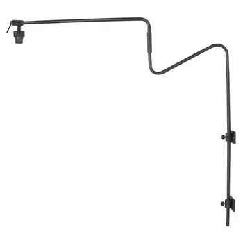 Настенный светильник Steinhauer Lindstroem ohne Schirm, черный