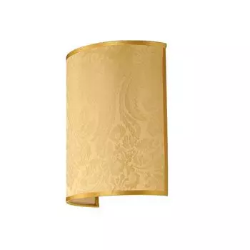 Настенный светильник тканевый полукруглый E27 непрямого света бра спальня прихожая ALICE Licht-Erlebnisse