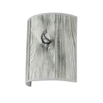 Настенный светильник тканевый вверх вниз E27 под дерево H: 23 см Настенный светильник непрямого света лестница прихожая ALICE Licht-Erlebnisse