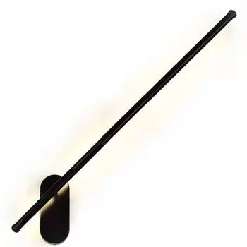 Настенный светильник Toollight App584-1W, черный металл, пластик, светодиод Toolight