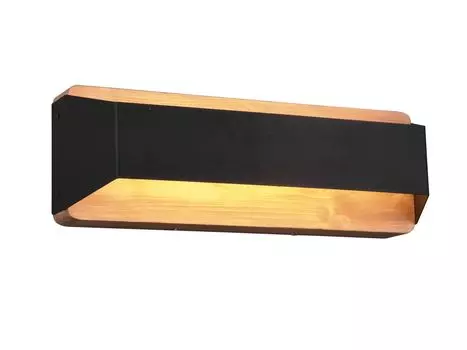 Настенный светильник Trio Arino LED матовый черный 35см