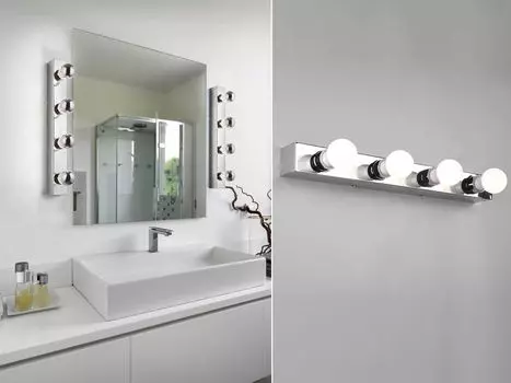 Настенный светильник Trio для ванной комнаты THEATRO хром