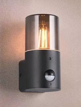 Настенный светильник Trio Hoosic Typ A, черный матовый