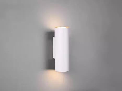 Настенный светильник Trio Marley белого цвета GU10, 2 лампы, белый