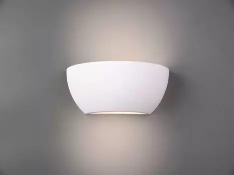 Настенный светильник Trio Roma белый E14